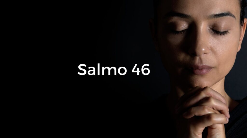 Mulher orando Esboço de pregação Salmo 46 Aquietai-vos