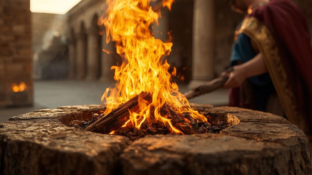 Esboço de pregação sobre o fogo arderá continuamente sobre o altar Levítico 6