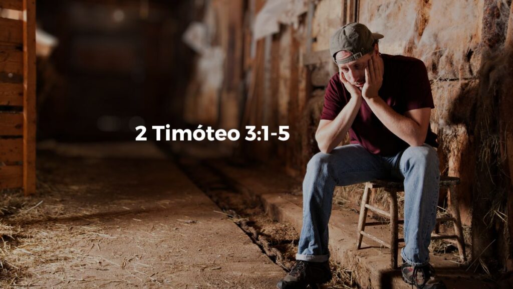 últimos dias trabalhosos - Esboço de pregação 2 Timóteo 3