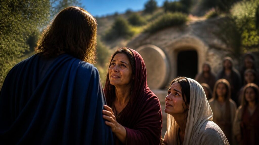 Esboço de pregação João 11 lições Marta e Maria ressurreição de Lázaro